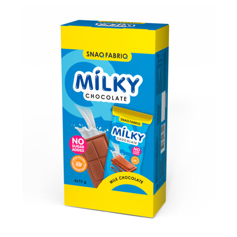 Milky Chocolate Bar 75g Pack of 4