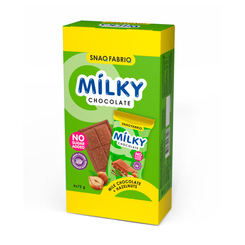 Milky Chocolate Bar 75g Pack of 4