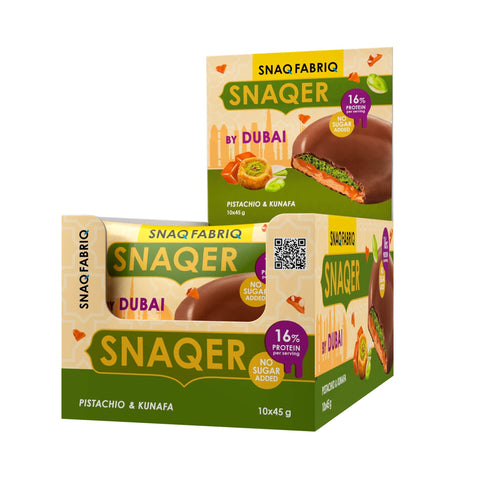 SNAQER Protein Cookies 45g Pack of 10