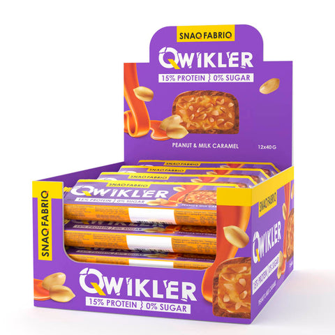 Qwikler Chocolate Bar 40g Pack of 12