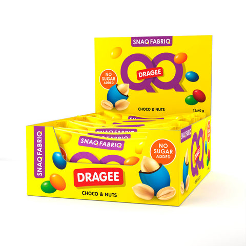 Peanut Dragee Choco And Nuts 40g Pack of 12