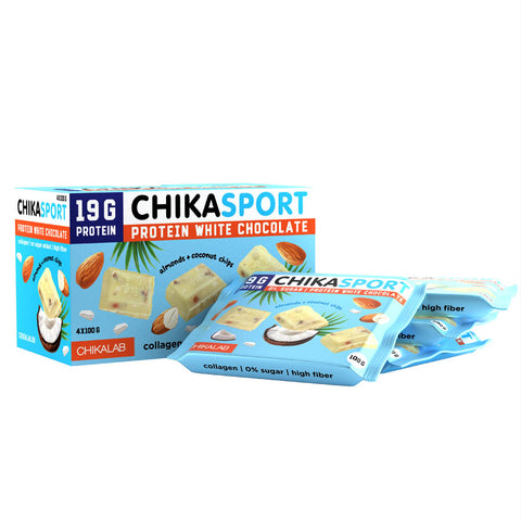ChikaSport Protein Chocolate 100g Pack of 4