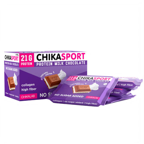 ChikaSport Protein Chocolate 100g Pack of 4