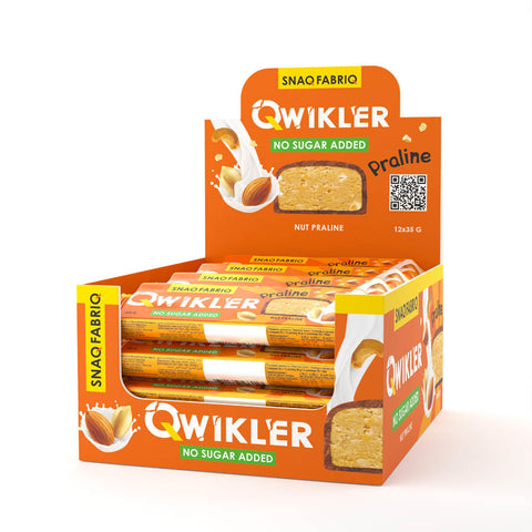 Qwikler Glazed Bar 35g Pack of 12