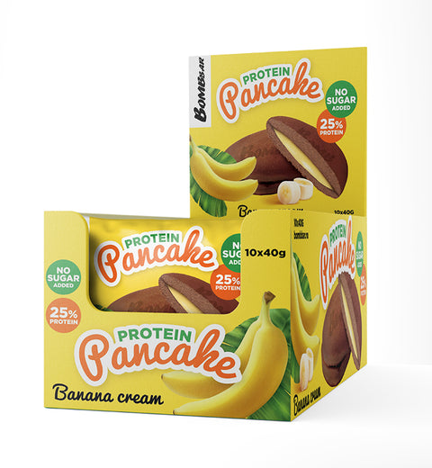 Unglazed Protein Pancake with Filling 40g Pack of 10