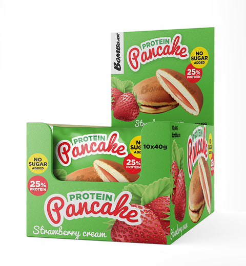 Unglazed Protein Pancake with Filling 40g Pack of 10