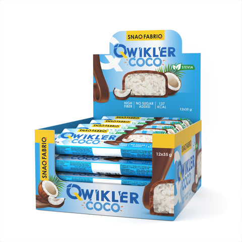 Qwikler Glazed Bar 35g Pack of 12