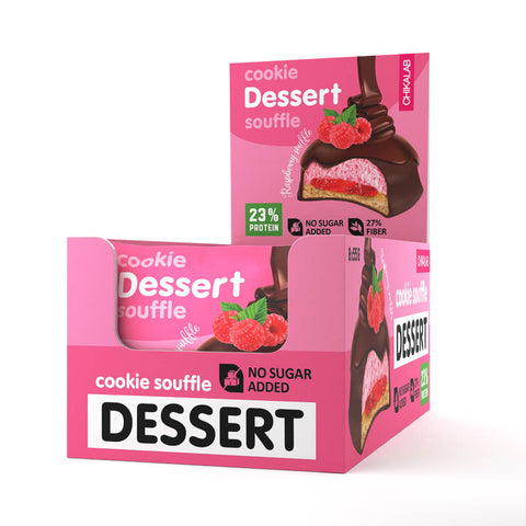 Protein Cookie Dessert Souffle 55g Pack of 8