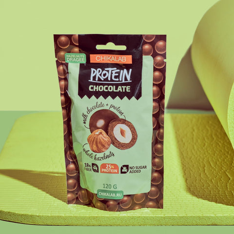 Chocolate covered hazelnuts