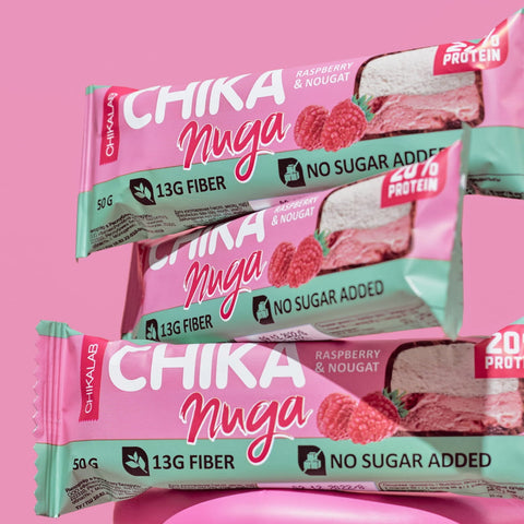 Nougat with Raspberry