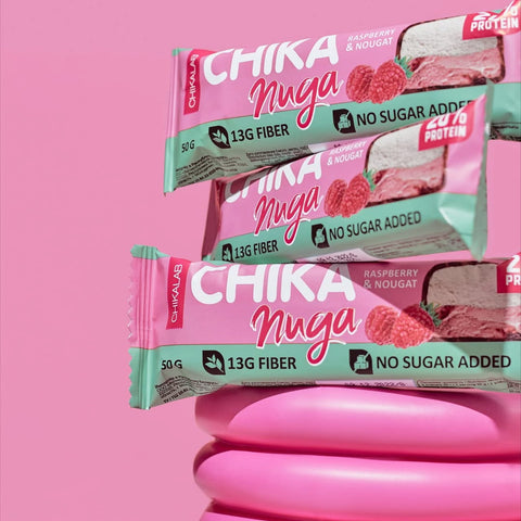 Nougat with Raspberry