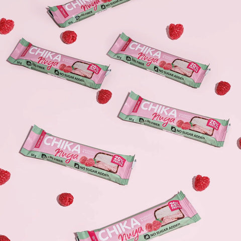 Nougat with Raspberry