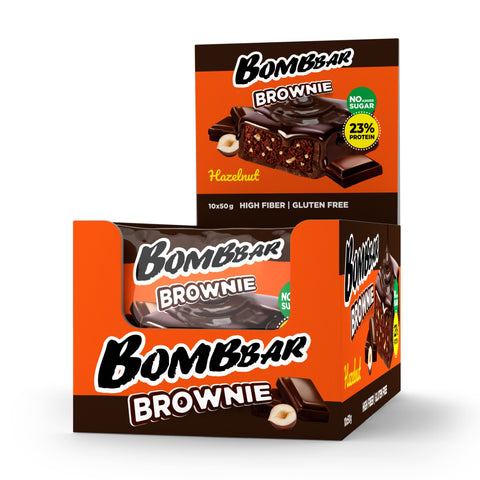 Protein Brownie High Fiber & Gluten Free 50g Pack of 10