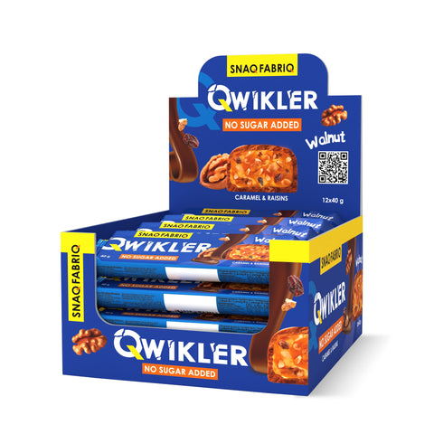 Qwikler Chocolate Bar 40g Pack of 12