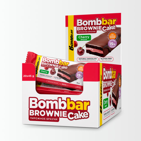 Protein Brownie Cake 45g Pack of 20