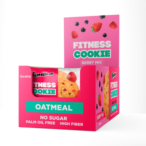 Oatmeal Fitness Cookies 40g Pack of 12