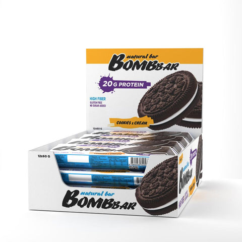 Bombbar Protein Bars 60g Pack of 12