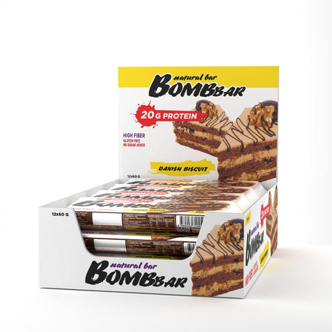 Bombbar Protein Bars 60g Pack of 12