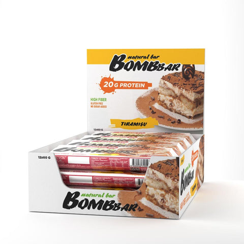 Bombbar Protein Bars 60g Pack of 12