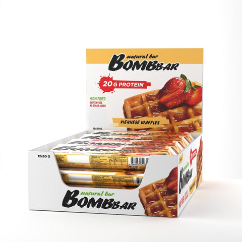 Bombbar Protein Bars 60g Pack of 12