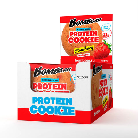 Bombbar Protein Cookies 60g Pack of 10