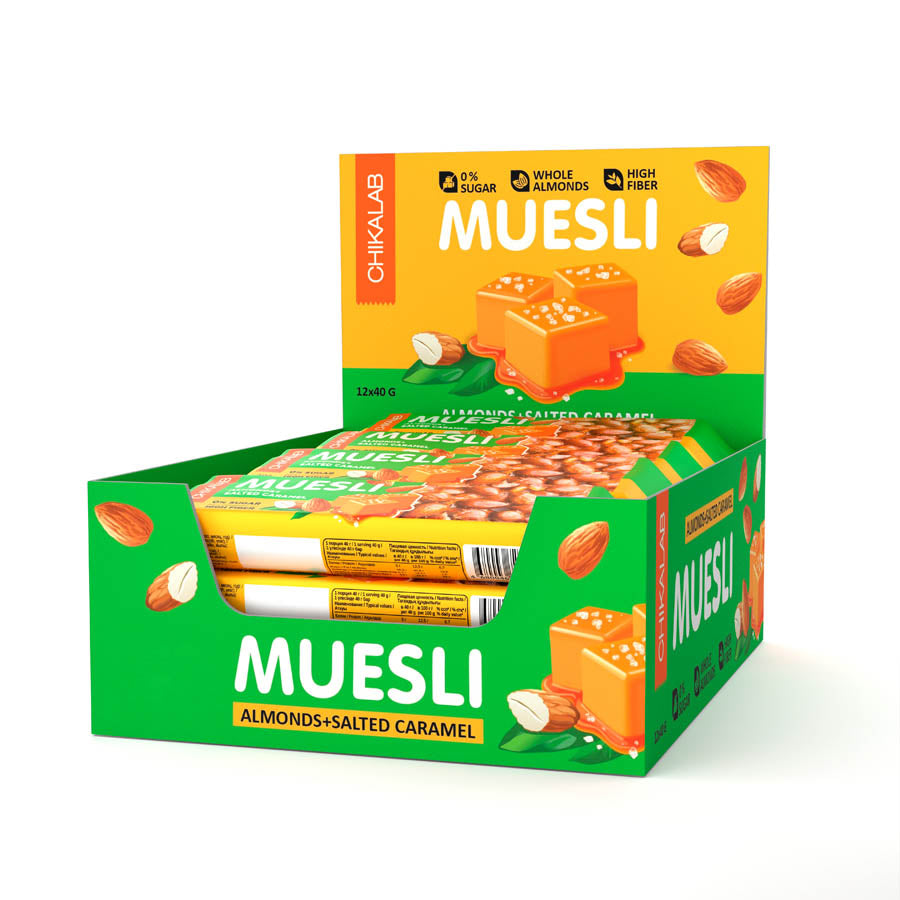 Muesli Bars 40g Pack of 12 – Bombbar