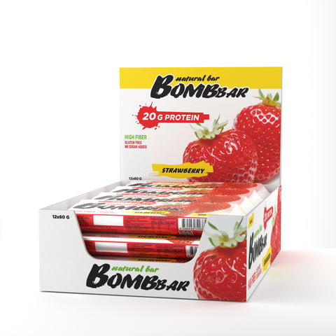 Bombbar Protein Bars 60g Pack of 12