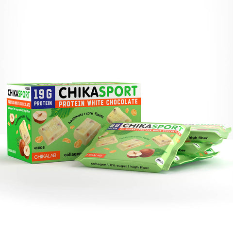 ChikaSport Protein Chocolate 100g Pack of 4