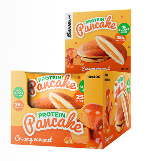 Unglazed Protein Pancake with Filling 40g Pack of 10