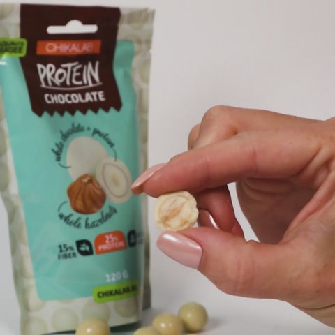 Chocolate covered hazelnuts