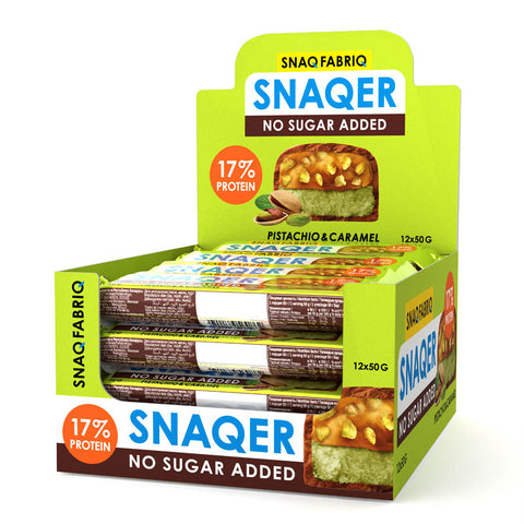SNAQER Chocolate Bar 50g Pack of 12
