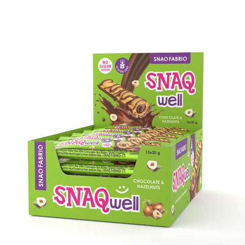 Snaqwell Gluten-Free Wafer Bars 20g Pack of 15